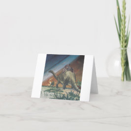 Het dutje van de dinosaurus - kaart