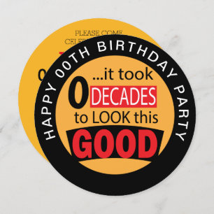 Het duurde 0 Decades om dit Goede - 0e Uitnodiging