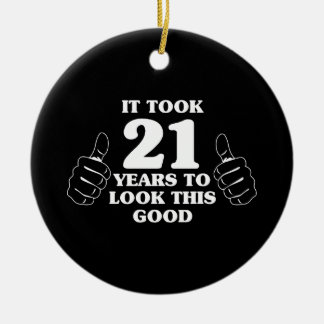 Het duurde 21 jaar om dit goed te zien keramisch ornament