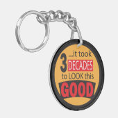 Het duurde 3 decennia voordat het er goed uitzag sleutelhanger (Voorkant Links)