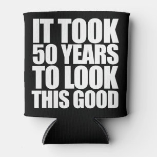 Het duurde 50 jaar om zo'n goede 50ste verjaardag blikjeskoeler