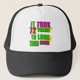 Het duurde 72 jaar om er zo goed uit te zien trucker pet