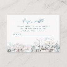 Het duurt een Village Stork Baby shower Luier Raff