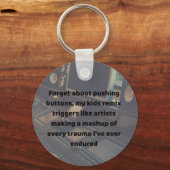 Het duwen van Buttonnen verhoogt de Sleutelhanger (Voorkant)