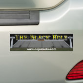 Het E-E-stadion "Zwarte Hole" Bumpersticker (Op auto)