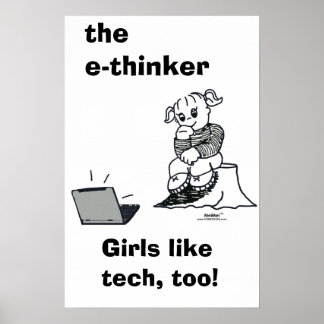 HET E-THINKER-Poster Poster