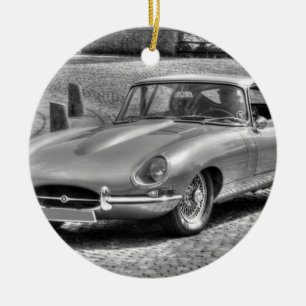 Het e-Type van Jaguar Keramisch Ornament