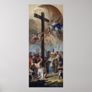 Het echte kruis - Sebastiano Ricci Fine Art Poster