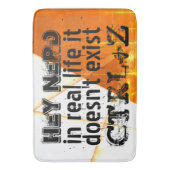 Het echte leven er is geen undo, nerd versie - ora badmat (Voorkant Verticaal)