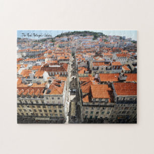 Het echte Portugal-Lissabon Legpuzzel