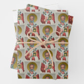 Het echte Sinterklaas / St. Nicholas inpakpapier (In situ)