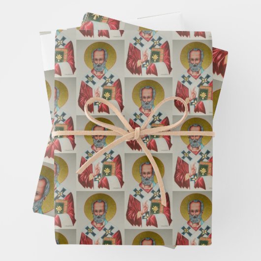 Het echte Sinterklaas / St. Nicholas inpakpapier (In situ)