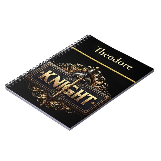 Het Edele Ridder Embleem Notitieboek (Linkerzijde)