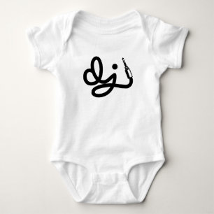Het Één stuk van DJ van het baby Romper