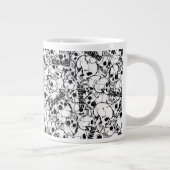 Het eenoige Willy Skull Pattern van Goonies Extra Grote Beker (Rechts)