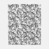 Het eenoige Willy Skull Pattern van Goonies Fleece Deken (Voorkant)