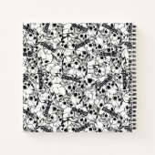 Het eenoige Willy Skull Pattern van Goonies Notitieboek (Achterkant)