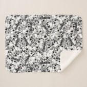 Het eenoige Willy Skull Pattern van Goonies Sherpa Deken (Voorkant (horizontaal))