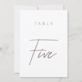 Het eenvoudige Moderne Aantal van de Lijst van de (Voorkant)