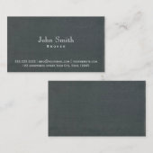 Het eenvoudige Visitekaartje van de Makelaar van (Voorkant / Achterkant)