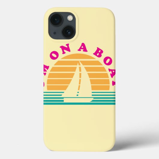 Het eenzame eiland op een boot Case-Mate iPhone case (Achterkant)