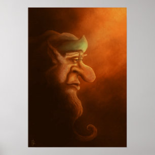 het eenzame gnoomposter poster