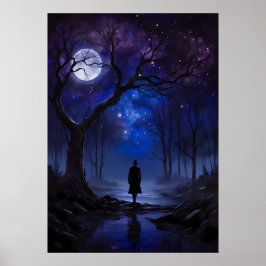 Het eenzame pad poster