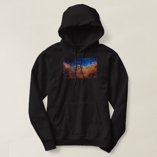 Het eerste Afbeelding van de James Webb ruimtetele Hoodie (Design voorkant)