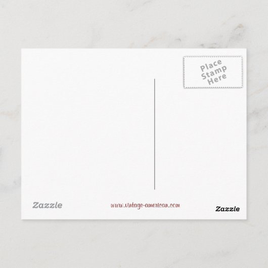 Het eerste  Briefkaart van 4 juli (Achterkant)