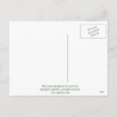 Het eerste Briefkaart van Kerstmis van Fairyphoria (Achterkant)