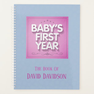 Het eerste jaar van de individuele baby planner