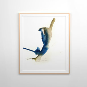 Het eerste kunstwerk van het kind poster