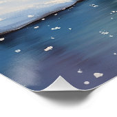 Het eerste licht van de winter perfect poster (Hoek)