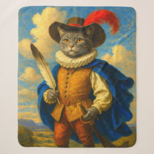 Het eerste mes van de koning   Een Musketeer Cat H Sherpa Deken