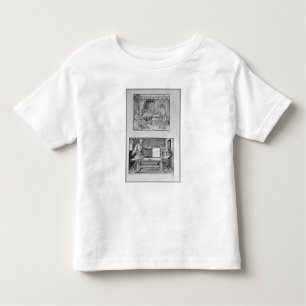Het eerste technische boek van de kunstenaar kinder shirts