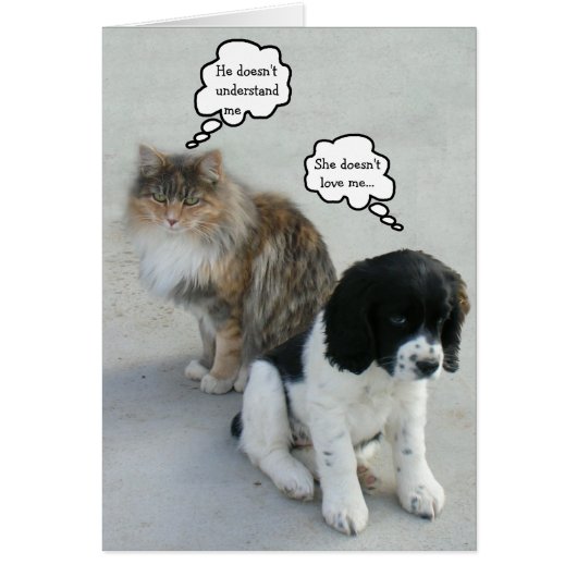 Het eeuwige misverstand... (Voorkant)