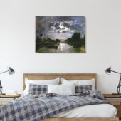 Het effect van de maan, 1891 (olie op canvas) canvas afdruk (Insitu (Slaapkamer))