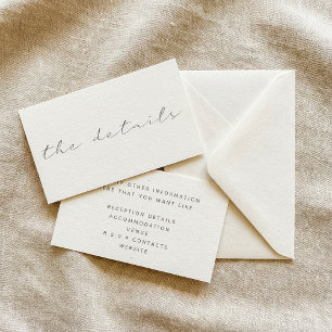 Het effect van het manuscript, de details witte ac informatiekaartje