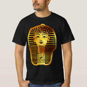 Het Egyptische gouden Toetanchamon masker T-shirt