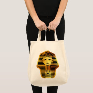 Het Egyptische Gouden Tutankhamun Masker Tote Bag