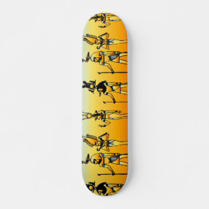 Het Egyptische Skateboard van Hiërogliefen