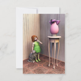 Het ei (versie met klein meisje) aankondiging