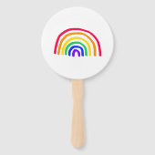 Het eigen kunstwerk van je kind | Kinder tekening Handwaaier (Achterkant)