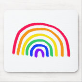 Het eigen kunstwerk van je kind | Kinder tekening  Muismat (Voorkant)