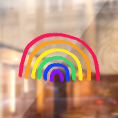 Het eigen kunstwerk van je kind | Kinder tekening  Raamsticker (Vel 2)