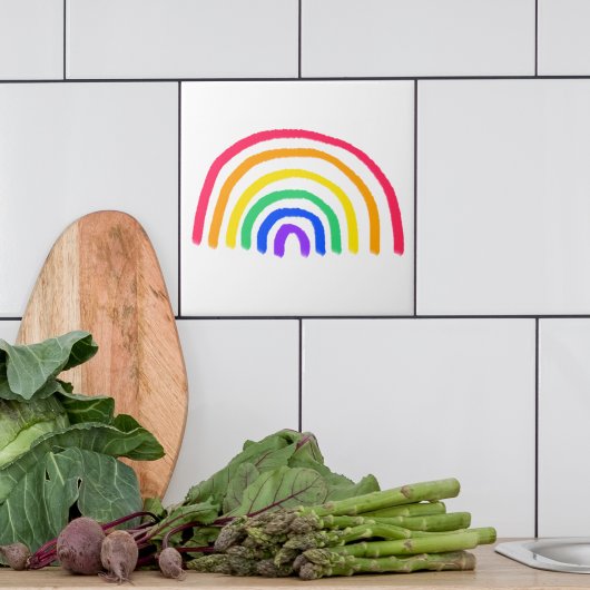 Het eigen kunstwerk van je kind | Kinder tekening  Tegeltje