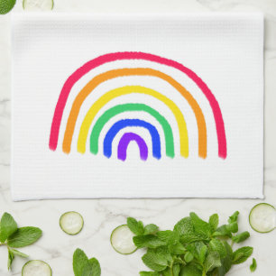 Het eigen kunstwerk van je kind Kinder tekening Theedoek