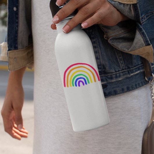 Het eigen kunstwerk van je kind | Kinder tekening  Waterfles