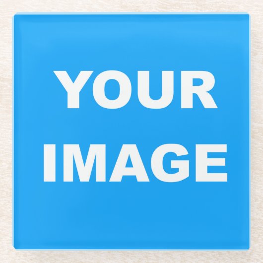 Het eigen Logo van het Afbeelding van het Afbeeldi Glazen Onderzetter (Voorkant)