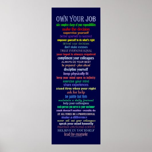 Het eigen Poster (Voorkant)